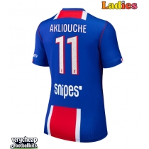 Paris Saint-Germain Maghnes Akliouche #11 Replica Home Shirt Ladies 2026-27 Short Sleeve